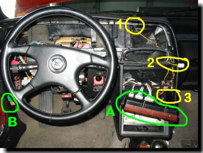 Piktogrammbeleuchtung Klimaanlage