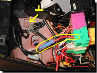 Neubeschaltung des L�fterrelais